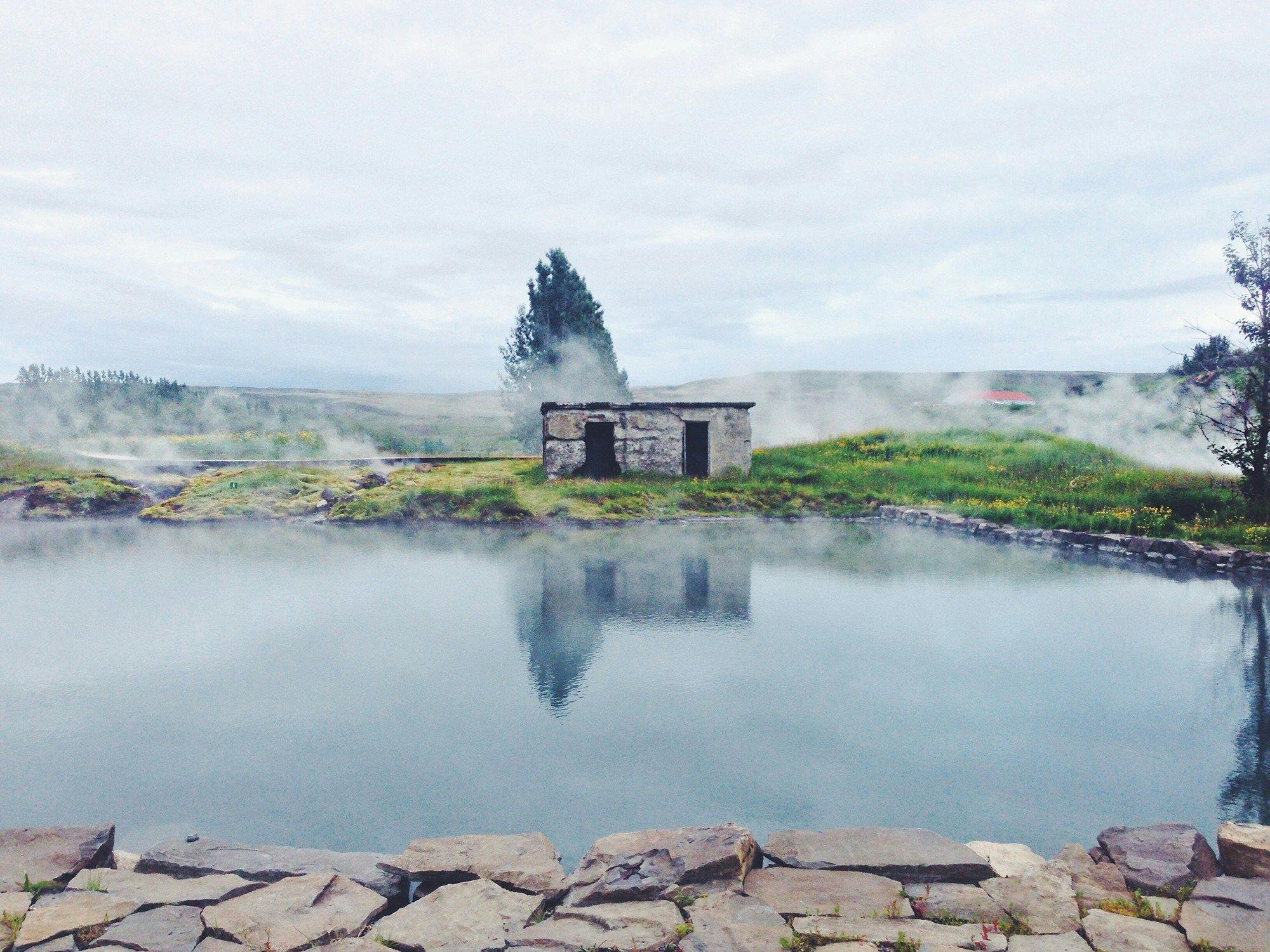 secret lagoon in Iceland