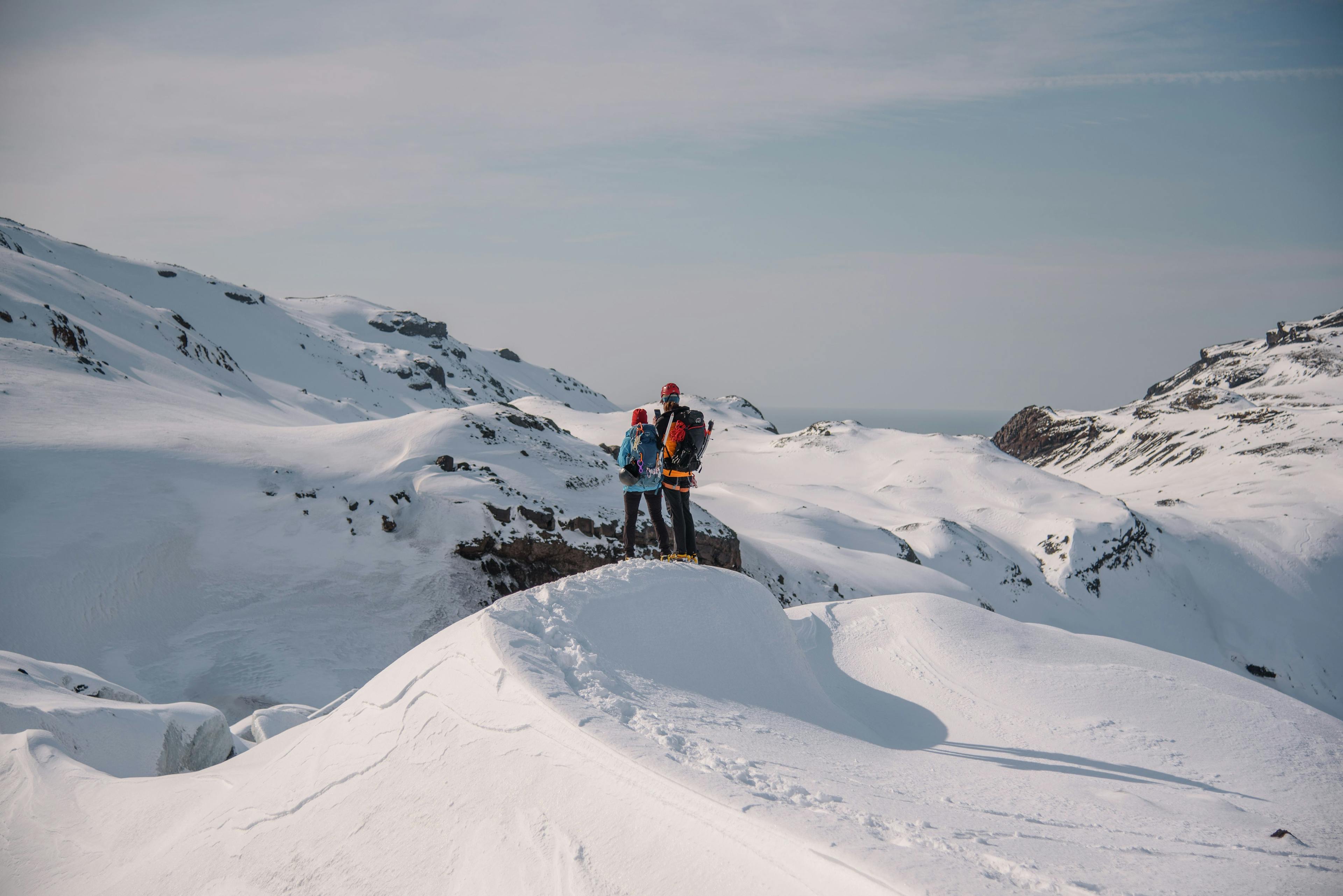 glacier hike in Iceland